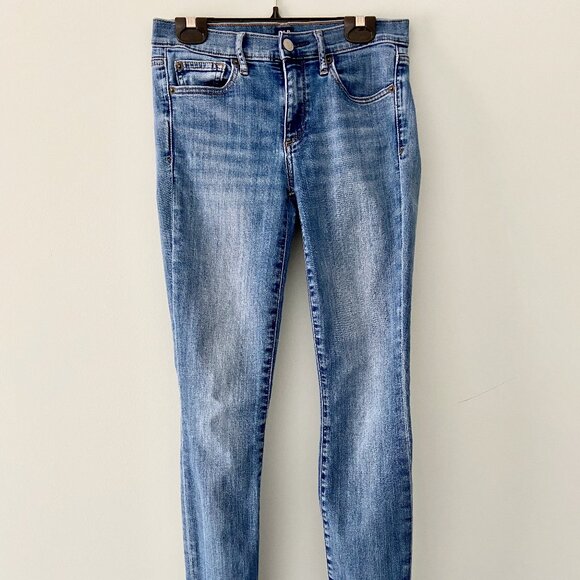 GAP True Skinny Medium Wash Jeans - 27R - Picture 1 of 6